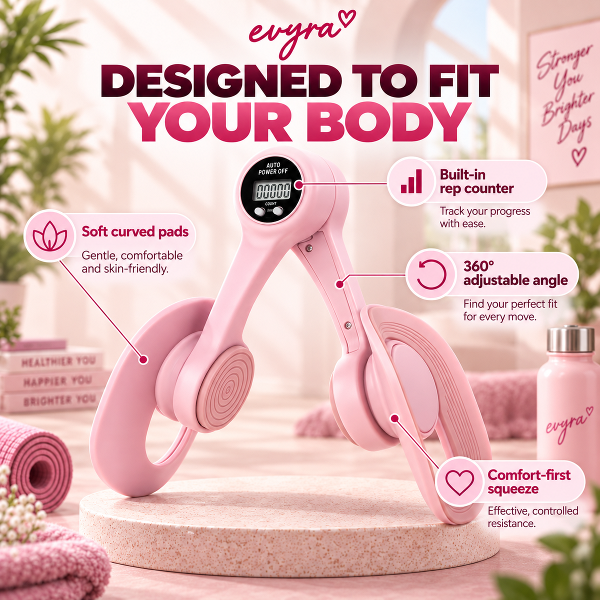 Evyra Form™ - Pelvic Floor and Thigh Trainer