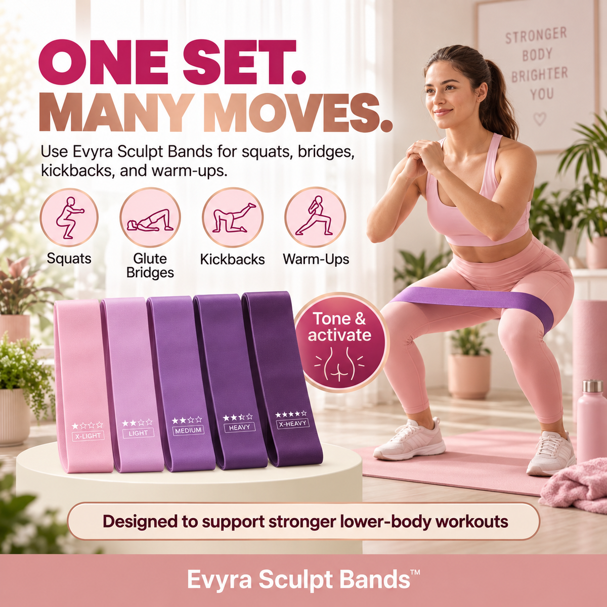 Evyra Sculpt - Resistance Band Set